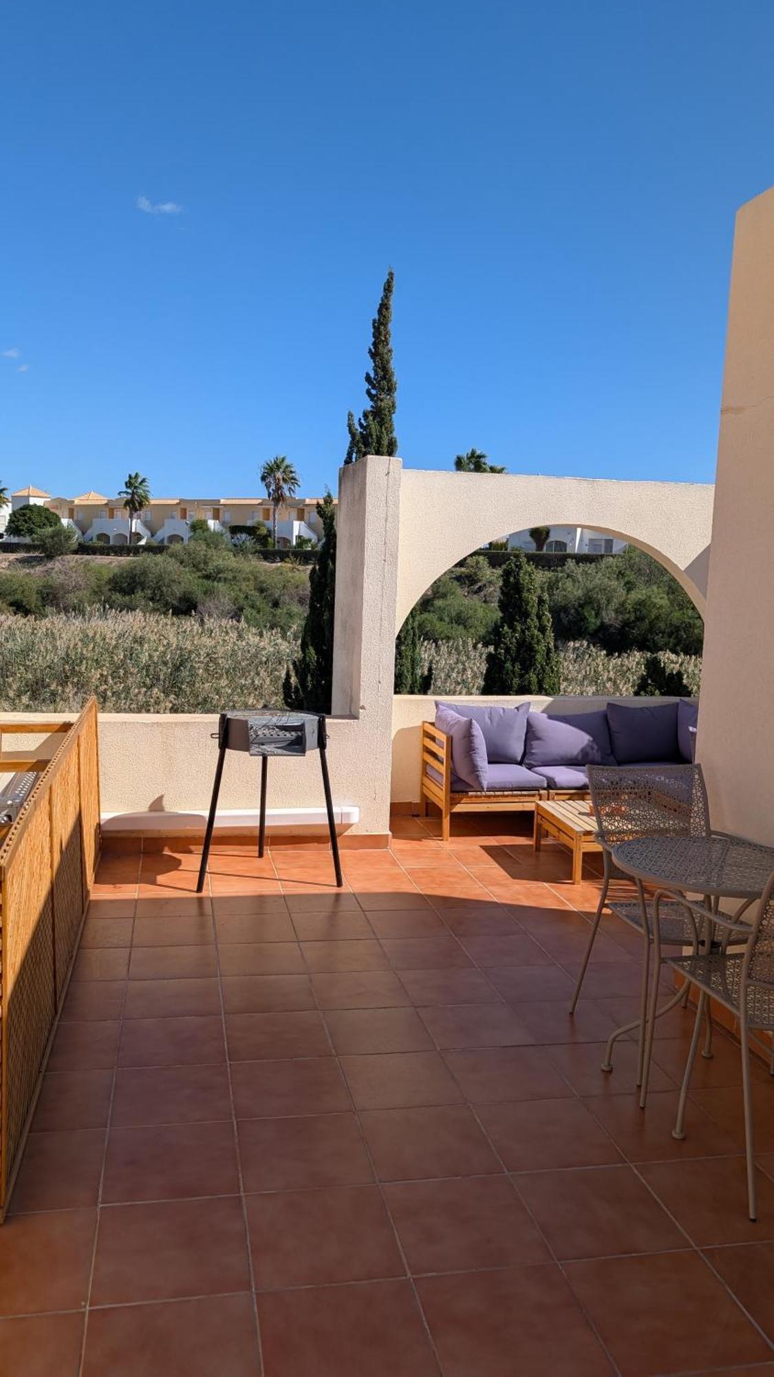 Garden Vistas. Hermoso Duplex Con Patio, Solarium Y Piscina. Vera Extérieur photo